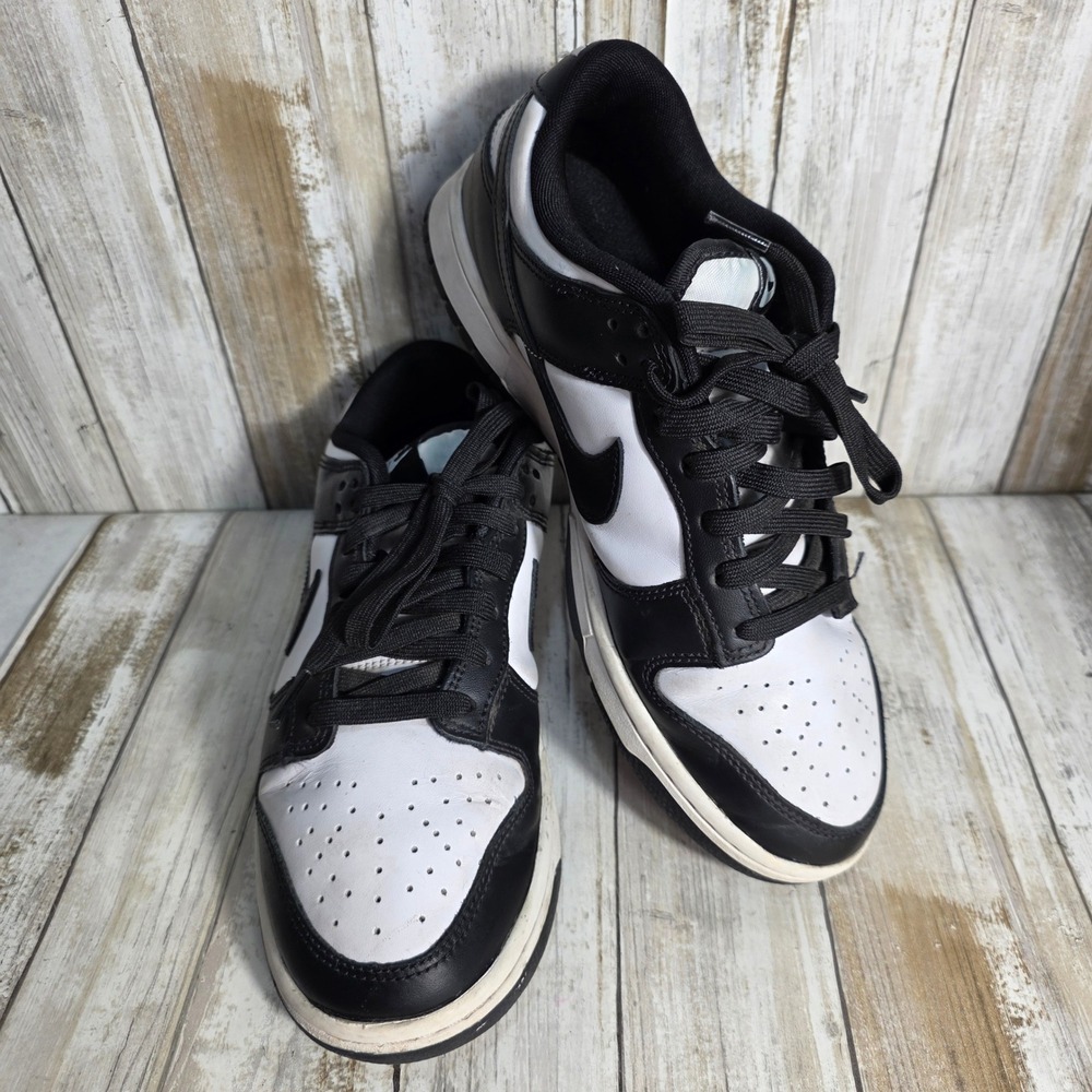 Nike Dunk Low Panda White Black Sneakers DD1391-100 Mens Shoes - Picture 3 of 11